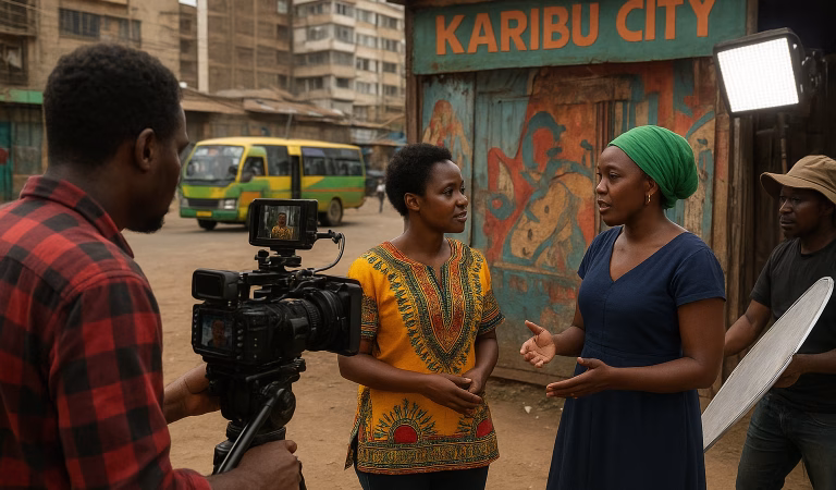 Behind the Scenes: The Untold Effort Behind Kenyan TV Shows and Music Videos